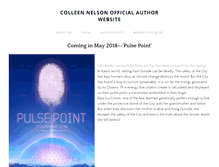Tablet Screenshot of colleennelsonauthor.com